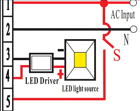 led灯管应急电(sh��)源接�U�图.png
